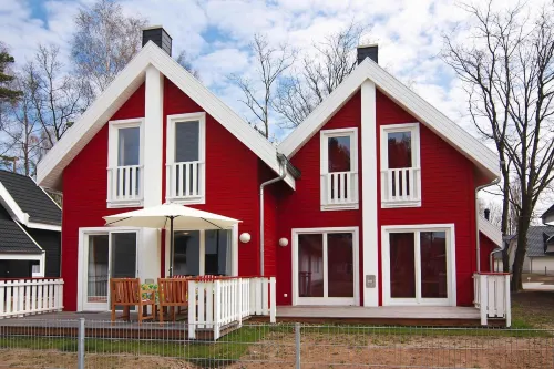 Doppelhaushälfte Dünenrose, Glowe
