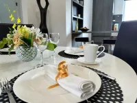 Luxury and Grandeur with city view balcony!