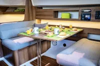 Boating vacation with the yacht Overtime in the Leipziger Neuseenland Hotels in Braunsbedra