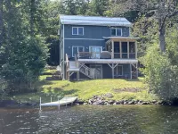 Newer Construction waterfront house with AC and WiFi in Barnstead Hotels in Barnstead