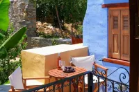 Symi Uptown Indigo Sea View Garden Villa Hotels in Symi