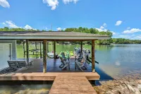 Go Jump In the Lake! Just Listed Custom Lakefront Home with Dock & Amenities!