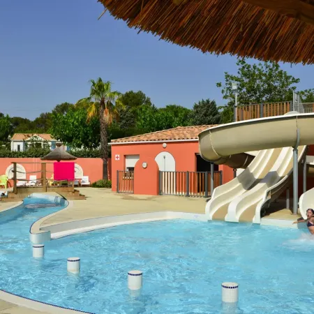 Mobilhome in Bessan with terrace
