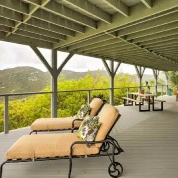 Breathtaking Panoramic Views of the British Virgin Islands from hot tub & pool!