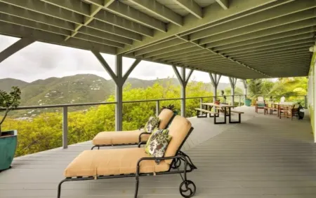 Breathtaking Panoramic Views of the British Virgin Islands from hot tub & pool!