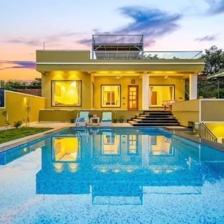 Elivaas Lakemount | 2 BHK with Pvt Pool at Fatehsagar Lake