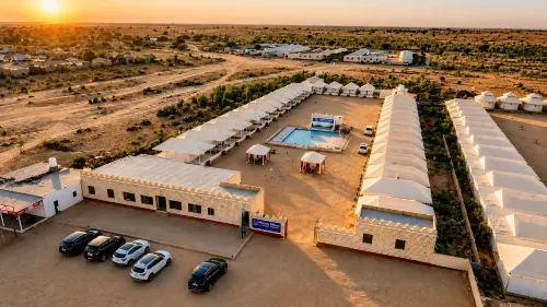 Melody Moon Desert Camp & Resort - parcheggio