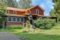 On Horse Farm! Home w/ Pond Access in Spring Creek - 2-Star