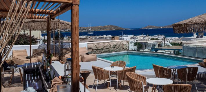 Bohemian Luxury Boutique Hotel, Adults Only Hotel di Naoussa