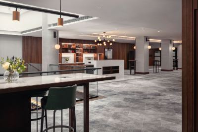 共有エリア プラハ マリオット ホテルの写真