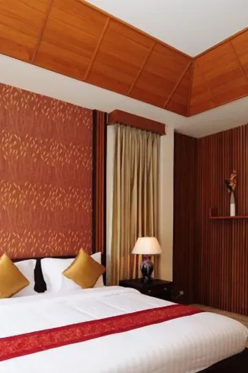 ดีลักซ์วิลล่า, 1 เตียงคิงไซส์, ปลอดบุหรี่, วิวสระว่ายน้ำ