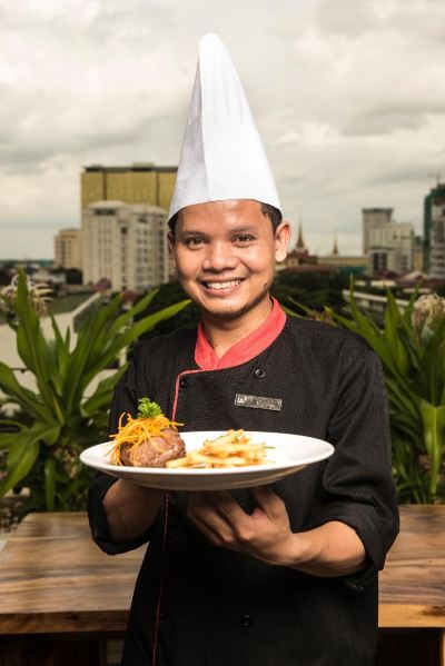 レストラン パティオ ホテル&アーバン リゾート プノンペンの写真