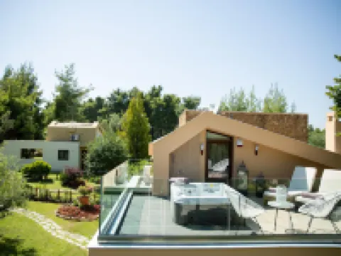 Sani Luxury Villas Hotele w: Sane