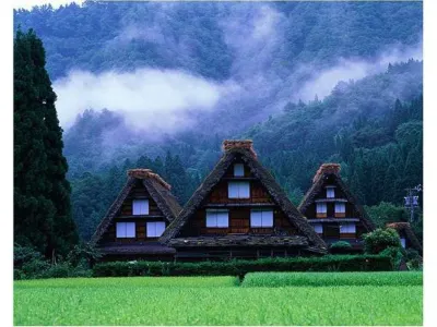 山水日式旅館 鄰近平湯瀑布的酒店