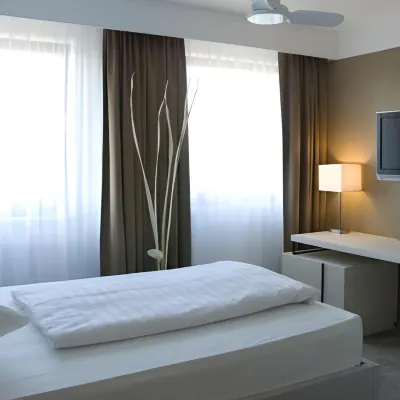 Pearl Design Hotel - Frankfurt City Отели рядом с достопримечательностью «Гутлёйтфиртель»