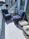 Condo and private boathouse on tranquil bay with marina access