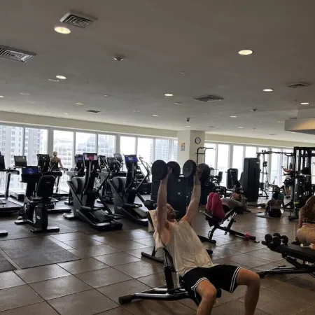 Perfect Studio 5 Icon Brickell Pool spa gym View