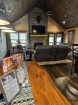 Peaceful and pristine newly built cabin perfectly located near the Ocoee River