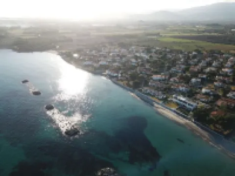 Beach house with private beach access Hotel a Perd'e Sali