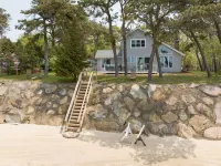 Make memories at this unique family friendly beach-front home in Mashpee