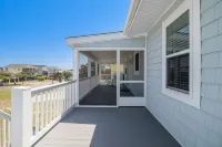 BEAUTIFUL Oak Island OCEAN VIEW home only steps to the BEACH and BOAT LAUNCH!