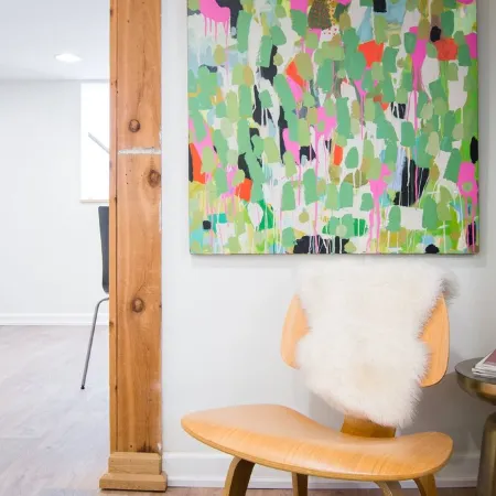 Renovated basement studio in historic Mapleton Hill.