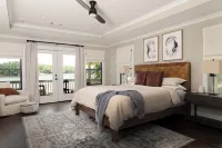 Private Lakefront Retreat with SpaCruzzi, Fire Pit and Serene Views