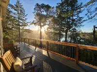 DUNEHAVEN OVERLOOK Direct Dune Access, Lakefront Solitude on the Oregon Coast - バルコニー