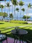 Oceanfront ground level recent remodel at Kona Isle