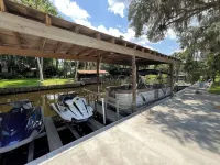 Multi Family waterfront house. Plenty of parking, close to springs.
