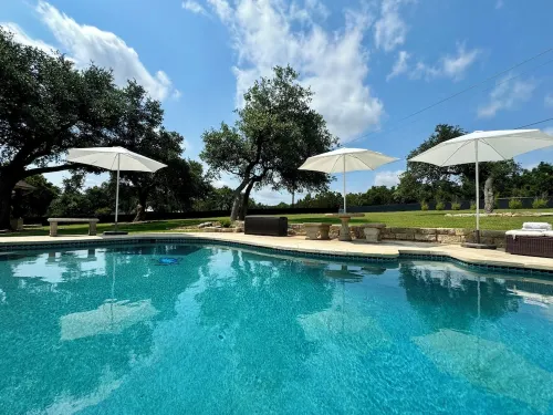 “Amazing Deal” Our French Hill Country Estate on over 3 Acres with Private Pool.