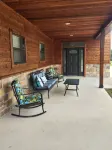 The Farmhouse is a perfect getaway with a beautiful view of the sunset!