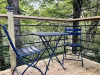 The EH Frame with Tree Pod in the woods!