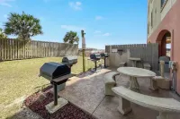 Beach Condo with King Bed, private beach, and heated pool