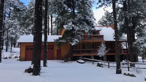 FAMILY SIZE CABIN IN THE PINES
