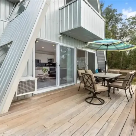 Modern A-FRAME cabin in the Ozark Mountains with amazing views!