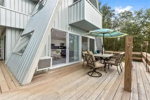 Modern A-FRAME cabin in the Ozark Mountains with amazing views!