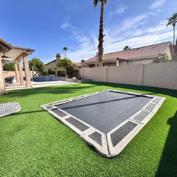 Spacious 5 bedroom home with pool and games.