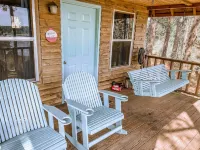 Rustic Cabin Overlooking Private 48 acre Bass Fishing Lake Hotels in George County