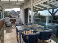 High quality holiday home with WiFi, fireplace & underfloor heating