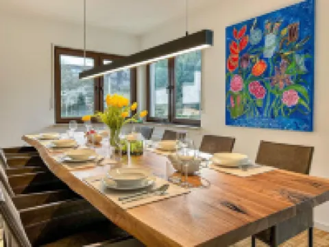 Modernes Split-Level Haus Nahe am Hennesee Hotels in Meschede