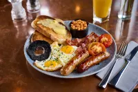 The Angel & Blue Pig - breakfast