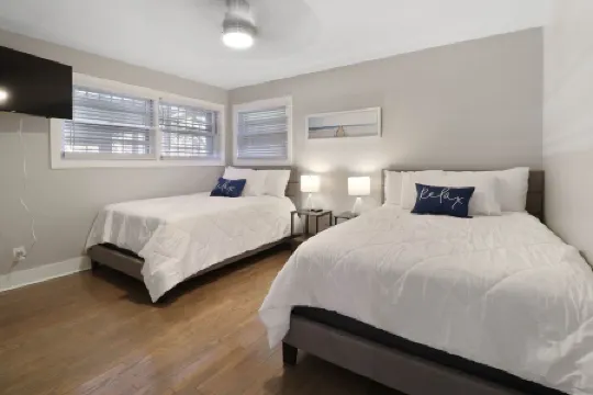 Hike to the beach or stay in all day!