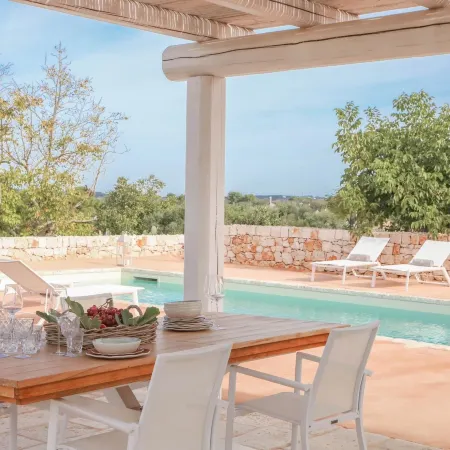 TD Lamiamola Stylish Trulli Lamie with Pool