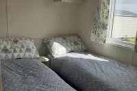 PerranporthCaravan 2bedroom Tv GasFire