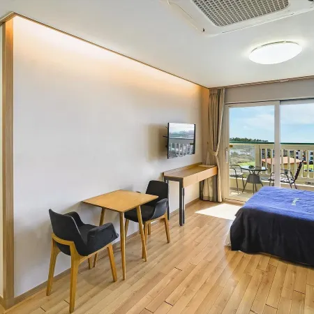 Jeju the Ocean Hill Pension Отели рядом с достопримечательностью «Храм Санбангульса»