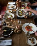 The Mitre, Hampton Court - breakfast
