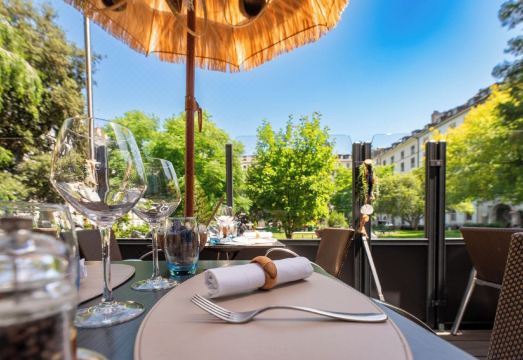 Hôtel Bristol Genève 외관