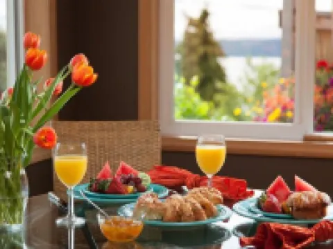 Cottage with Puget Sound, Mount Rainier, & Olympic Views Hotels in Burien