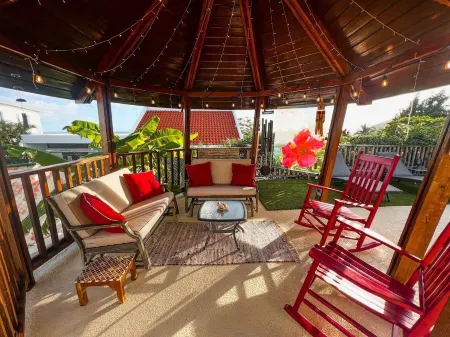 Beautiful oceanfront property with pool and amenities to relax